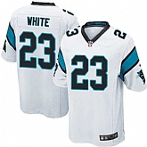 Nike Men & Women & Youth Panthers #23 White White Team Color Game Jersey,baseball caps,new era cap wholesale,wholesale hats